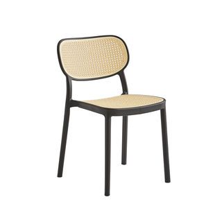 Pulito เก้าอี้พลาสติก รุ่น Gigi-02 ขนาด 53.8x47.5x78 ซม. สีดำ