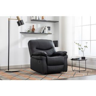 PULITO เก้าอี้พักผ่อน รุ่น DENVEER ขนาด 94.5x94x99 ซม. สีดำ