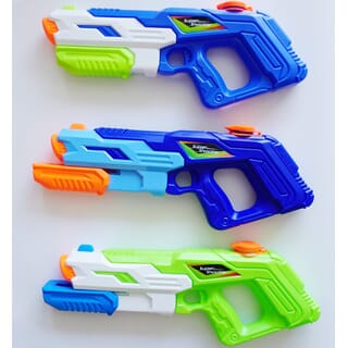 TOYS ของเล่นปืนฉีดน้ำแบบชัก รุ่น1032 ขนาด42x16.5x5ซม.คละสี