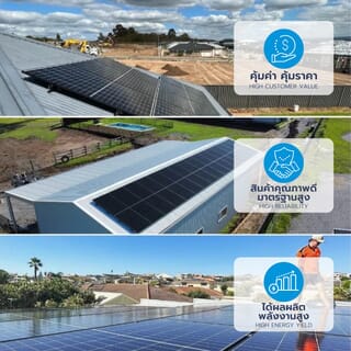TRINA แผงโซล่าเซลล์  615W MONOCRYSTALLINE PV MODULE รุ่น TSM-NEG19RC.20 Dual Glass