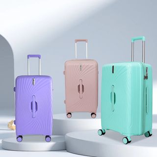 WETZLARS กระเป๋าเดินทาง ขนาด 24 นิ้ว  รุ่น Winter-02 ขนาด 26x42x65 ซม. สีม่วงโอโรล่า