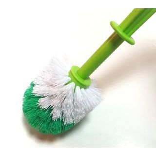 ANCHOR แปรงสุขภัณฑ์เดี่ยว หัวกลม ตราสมอ รุ่น WC5 สีเขียว