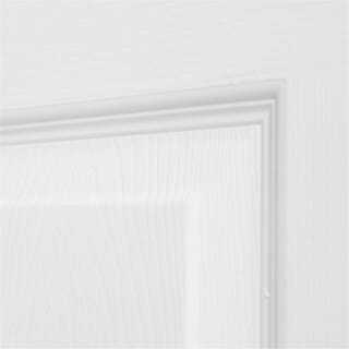 HOLZTUR ประตู HDF บานทึบ 6ฟัก  HDF-006  90x200ซม. สีขาวลายไม้