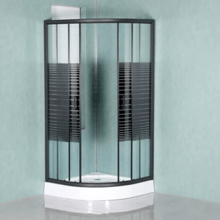 Verno ถาดรองอาบน้ำโค้ง รุ่น ABS-07N ขนาด 90x90x15 ซม.   