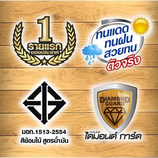 Woodtect วูดเทค วูดสเตน WG-102 เงา 1กล. สีไม้มะฮอกกานี