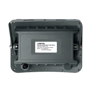 LAMPTAN โคมไฟฟลัดไลท์โซลาร์ LED 300W รุ่นอาร์ค แสงเดย์ไลท์