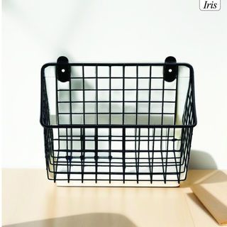 Iris ตะแกรงชั้นวางของอเนกประสงค์   รุ่น แมมบา PQS-20910 ขนาด 26x17x29 ซม. สีดำ