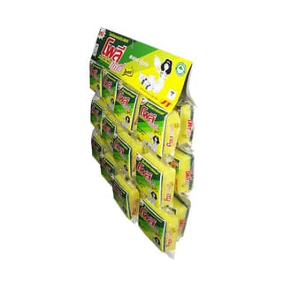 Poly-Brite ฟองน้้ำใยขัดอเนกประสงค์  รุ่น Deli-Brite 331-10 (24ชิ้น/แผง)