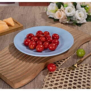 ADAMAS จานเมลามีน 9 นิ้ว สีฟ้า PONY-BL