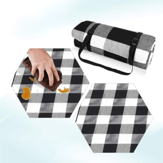 SUMMER SET เสื่อปิคนิค รุ่น Curt  ขนาด 200X200CM สีดำ