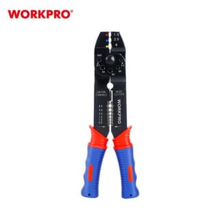 WORKPRO คีมย้ำสายไฟ ขนาด 200 มม. 