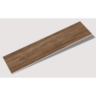 Marbella กระเบื้องปูพื้นลายไม้ 20x100x0.98ซม. รุ่น ไม้วอลนัท 21019 (1.2ตร.ม./กล่อง) (6แผ่น) A.