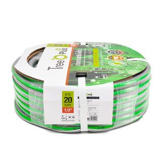 Tree’O สายยาง พีวีซี เสริมใยแก้ว เกรด A พร้อมข้อต่อ ขนาด 1/2