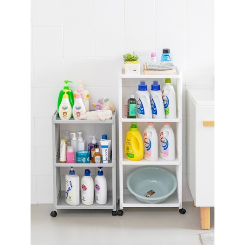 GOME ชั้นวางอเนกประสงค์ 3ชั้น BANO HXG0001 ขนาด 40x24.5x65 ซม. สีขาว