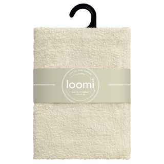loomi ผ้าขนหนู 50x70 ซม. (19x27 นิ้ว)รุ่น TPYI-02 สีเบจ