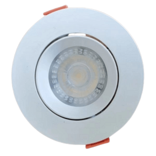 EILON ดาวน์ไลท์ฝังฝ้าLED 4นิ้ว 7W ปรับได้ 3 แสง รุ่น ELTD-TJ04-07DW สีขาว