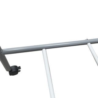 SAKU ราวตากผ้าเหล็กเคลือบ A-STC03 85×45×175ซม. สีเทา/ขาว