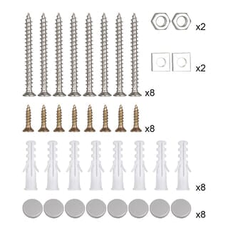 WELLINGTAN วงกบ UPVC รุ่น HTG170200F ขนาด70x200 ซม. สีเทา