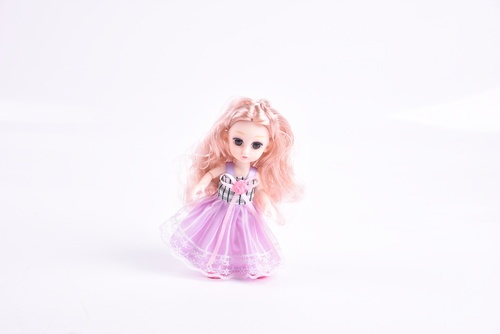  TOYS ของเล่นตุ๊กตาผู้หญิง 6นิ้วพร้อมชุดแต่ง #ZR-312A ขนาด (15x5.5x17 ซม.) 