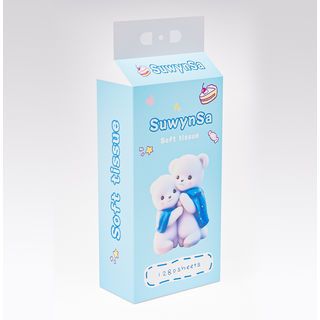 SUWYNSA กระดาษทิชชู่แบบดึงแขวนได้หนา 4 ชั้น PRO-T4 ขนาด 15.5cm x 17.5cm x 1280 แผ่น