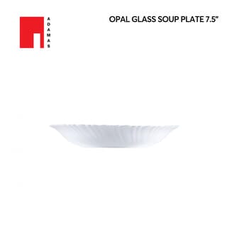 ADAMAS จานโอปอล 7.5” LIGHT750 สีขาว