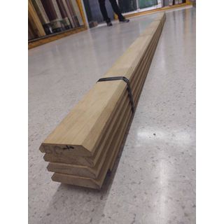 GREAT WOOD ฝ้าระแนงไม้ ไม้ยางพาราจ๊อยส์ BC (1x5) 5/8
