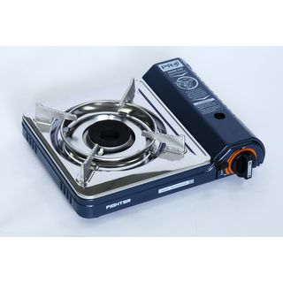 FIGTHER เตาพกพา NAVY สีน้ำเงิน