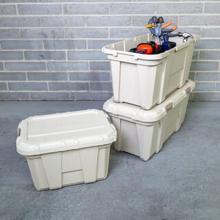 INABOX กล่องเก็บของ Heavy Armour N80203BG-65L ขนาด 78x37x38.3 cm. สีเบจ