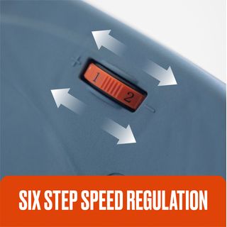 SENIX เครื่องขัดผนังเบาไฟฟ้า 8 นิ้ว 900W (พร้อมก้านและระบบดูดฝุ่น) รุ่น PWSE9.0-M-EU สีน้ำเงิน - ดำ