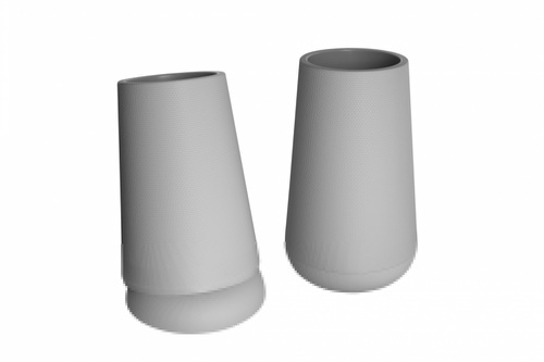 Tree’O กระถางต้นไม้พลาสติก รุ่น 6KD9976N-BEขนาด XL สีเทา