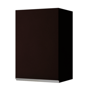 MJ ตู้แขวนบานเปิดเดี่ยว รุ่น X-W6040X-DC สีดาร์กช็อค