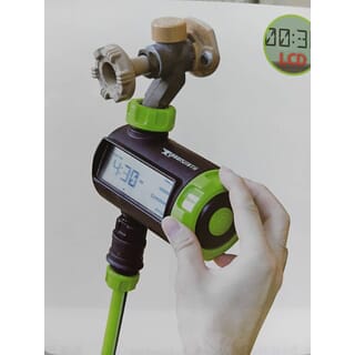 Tree O Plus เครื่องตั้งเวลารดน้ำอัตโนมัติ รุ่นGLB-621000-0 สีเขียวดำ