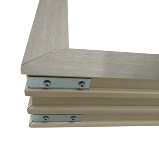 WELLINGTAN วงกบประตูWPC รุ่นHMD211 ขนาด 80x200ซม. สีโอ๊คเทา