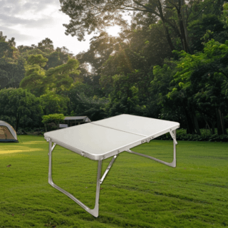 SUMMER SET โต๊ะพับ รุ่น TER ขนาด 61X41X27CM ขาว 