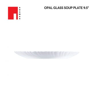 ADAMAS จานโอปอลทรงลึก 9.5” LIGHT950 สีขาว