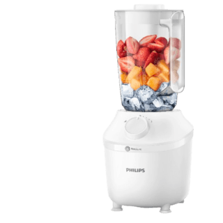 PHILIPS เครื่องปั่นน้ำผลไม้ 450 วัตต์ ขนาด 1.9 ลิตร รุ่น HR2041/10 สีขาว