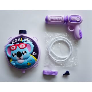 TOYS ของเล่นปืนฉีดน้ำหมีโคอาล่าแบบกระเป๋าสะพาย รุ่น1060-58 ขนาด20x23x7ซม.