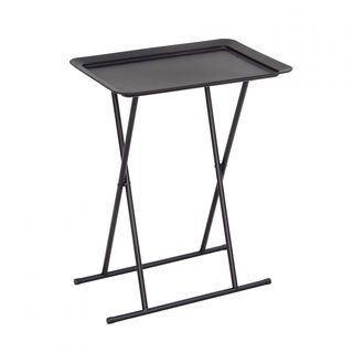 DELICATO โต๊ะอเนกประสงค์ รุ่น COAL ขนาด 51.5x36.5x66 ซม. สีดำ 