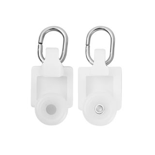 DAVINCI Runner  (curtain rod DAVINCI ตัวเลื่อน (อุปกรณ์เสริมรางผ้าม่านสำเร็จรูป) รุ่น Liona ขนาด 1.5x1.25x2.3 ซม. สีขาว 