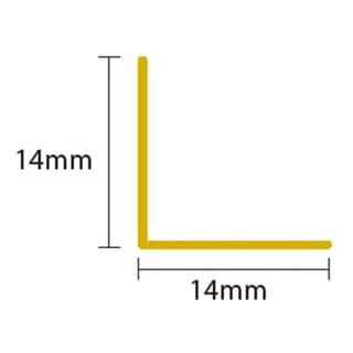 GREAT WOOD ตัวครอบมุมอะลูมิเนียม รุ่นJA526-S ขนาด 1.4x1.4x300cm. สีSilver 