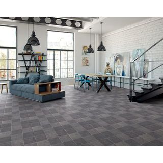 Marbella กระเบื้องเซรามิคปูพื้น 16x16 นิ้ว รุ่น จากัว เทา ZY3409 Matt (12P)