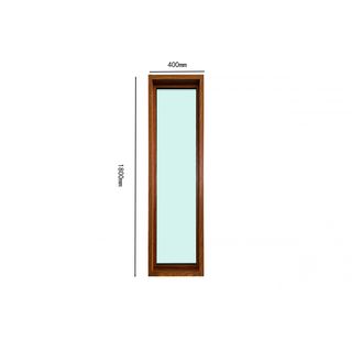 WELLINGTAN ช่องแสงอลูมิเนียม W-AFWG1804 180x40 ซม. สีไม้