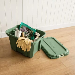 INABOX กล่องเก็บของ Heavy Armour N80216GN-38L ขนาด 38.3x33.1x53 cm. สีเขียว