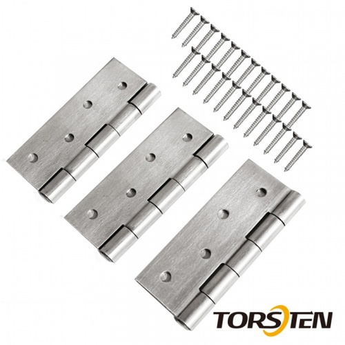 TORSTEN บานพับสแตนเลส 4  x3  x1.5มม (ลูกปืน2BB) แพ็ค 3ชิ้น รุ่น HSS4.3.15-GBX3