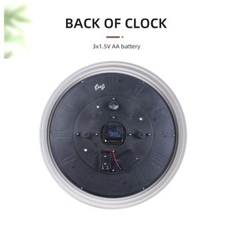 COZY นาฬิกาแขวนผนัง  รุ่น OCTAVIA  ขนาด 45x45x7.5 ซม.  สีขาว