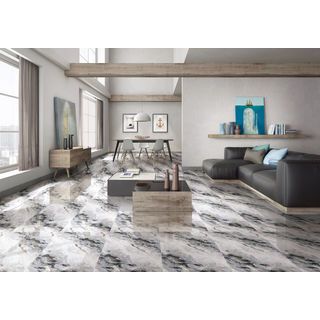 Marbella 60x120 ซม. กระเบื้องพอร์ซเลน รุ่น แม็คทริก  M614216-2  (2P/1.44 ตร.ม.) Gloss  Random