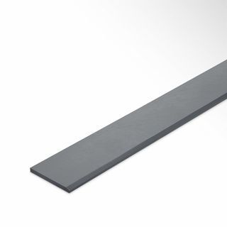 เฌอร่า ไม้เชิงชาย รุ่นลบขอบ ผิวเรียบ 1.6x20x400 ซม. สีมิดไนท์ เกรย์