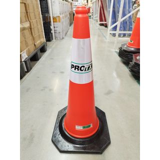 PRO-TX กรวยจราจร PVC รุ่น DTRC821 สีส้ม ขนาด 75 ซม.