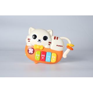 TOYS ของเล่นเปียโนแมวเหมียว รุ่น 503-19 ขนาด 19.4x4.7x16.7 ซม. คละสี