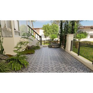 Marbella กระเบื้องเซรามิคปูพื้น 16x16 นิ้ว รุ่น คาลอส เกรย์ Y7620 Matt (12P)